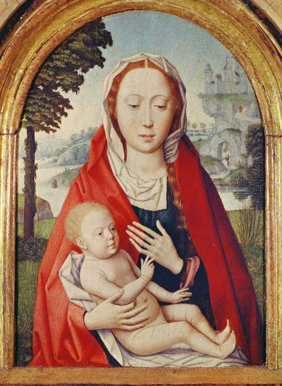 Die Jungfrau und das Kind von Hans Memling